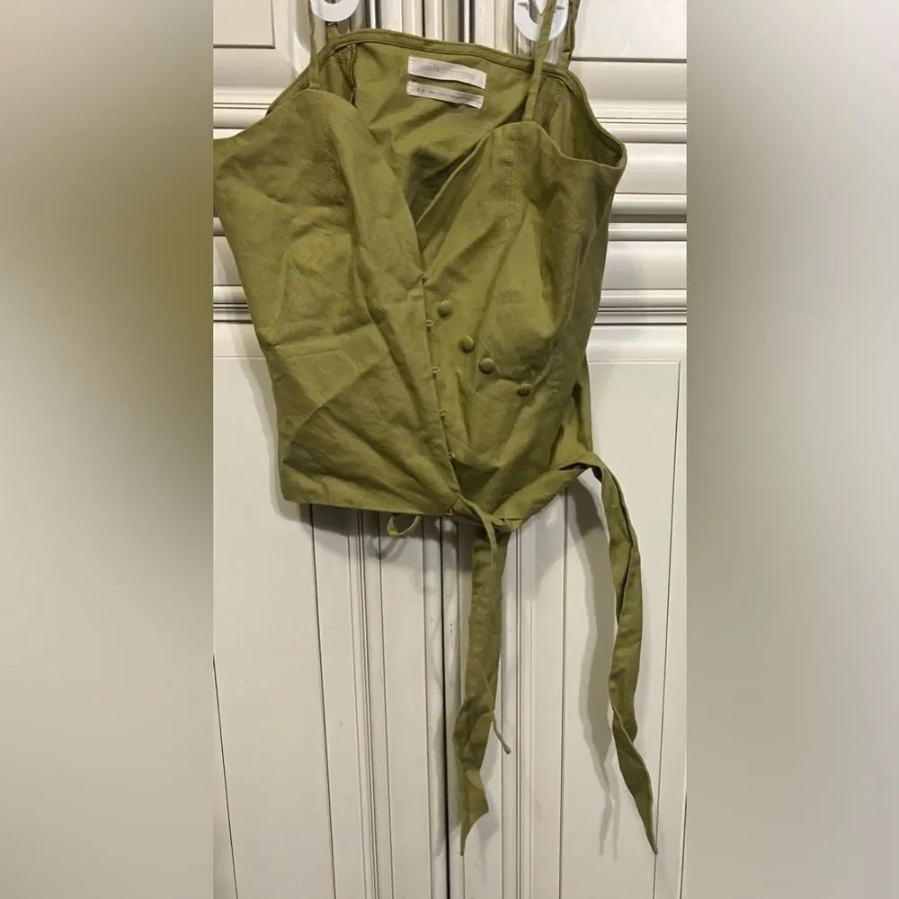 Urban Outfitters
Women's Green Lafayette Button Crop Top S-P